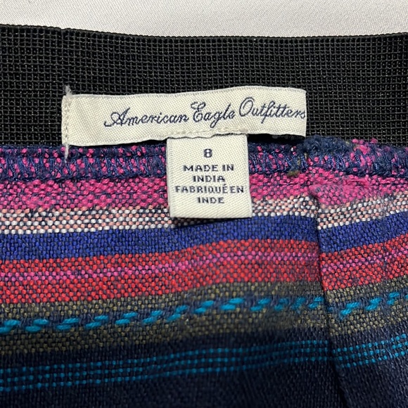 American eagle outfitters multi coloured striped skirt - Picture 3 of 3